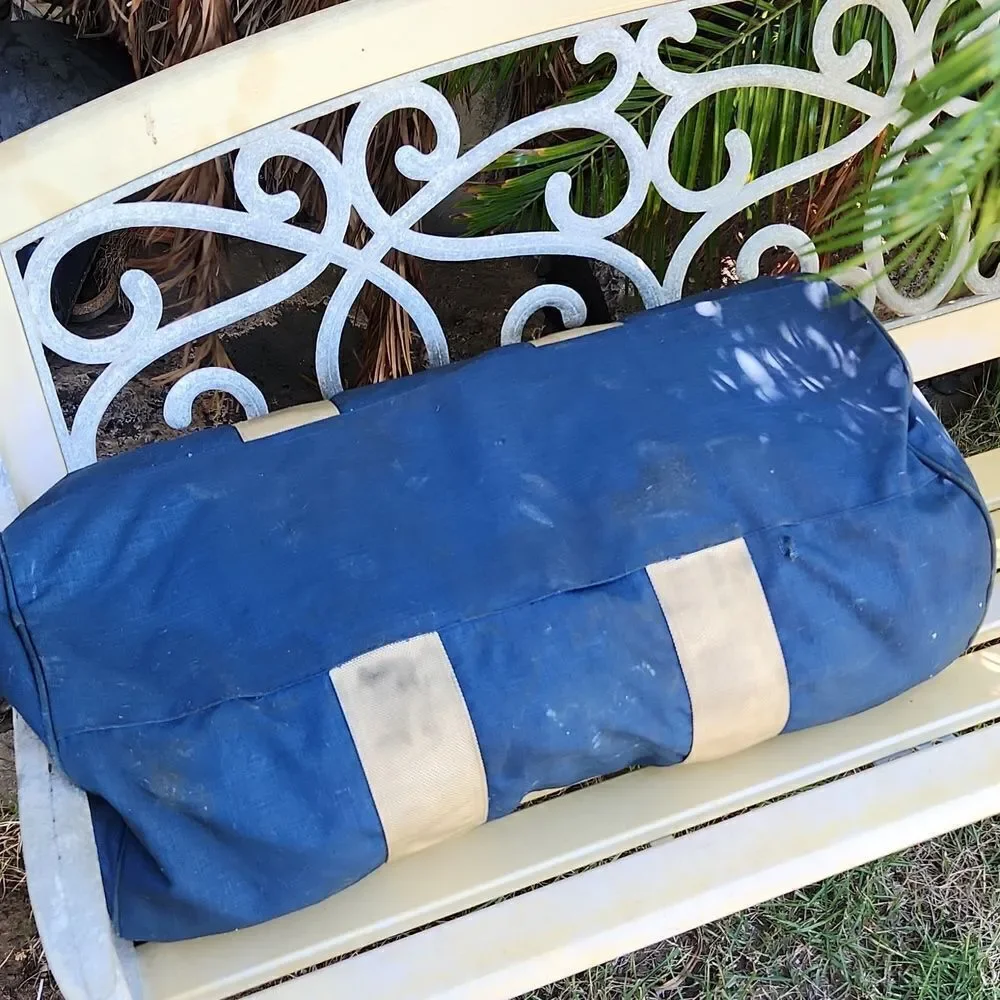 Vintage The North Face Large Canvas Duffle Bag